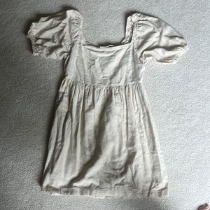 Boutique dress cream